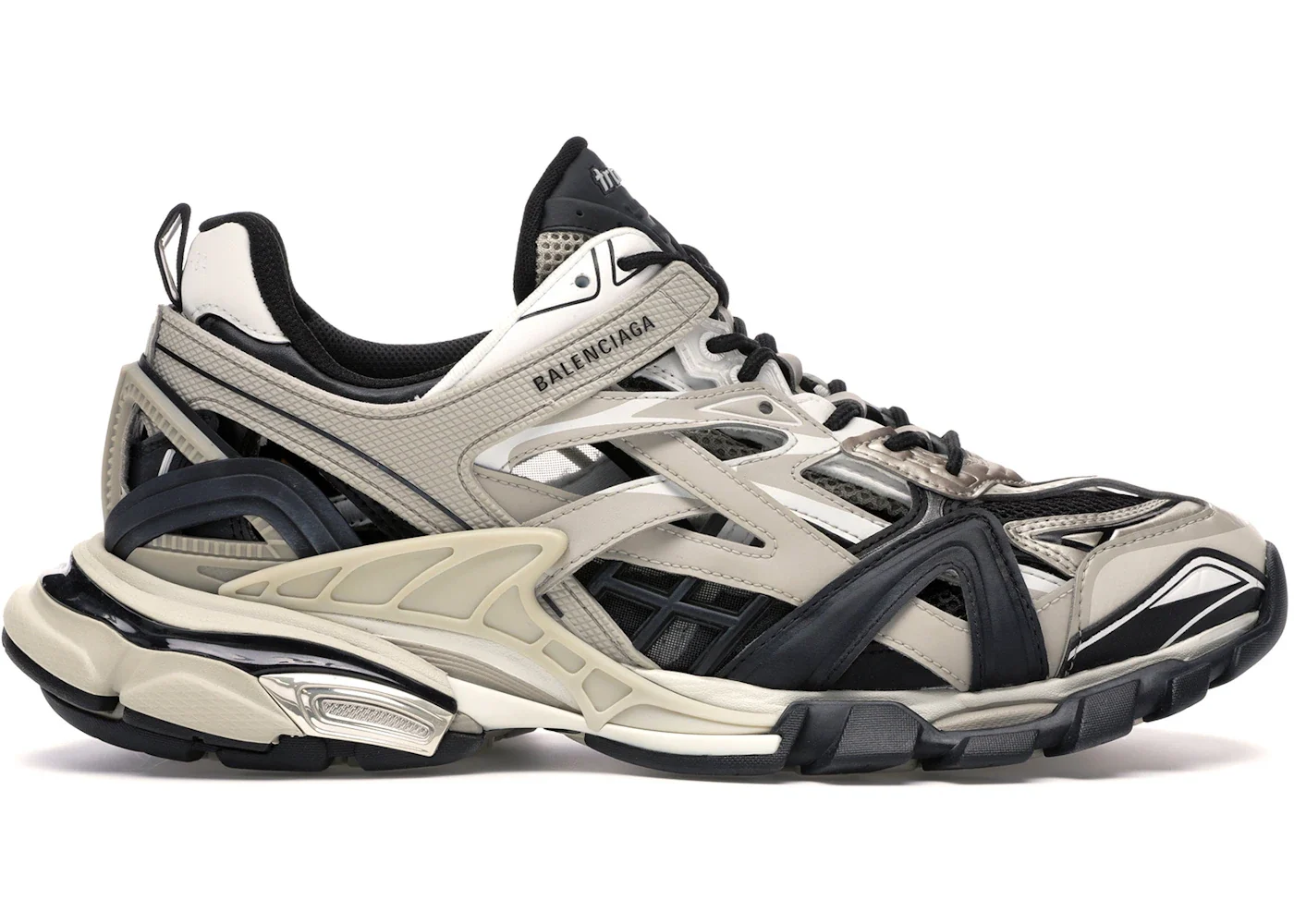 Balenciaga Track.2 Beige Black sneaker