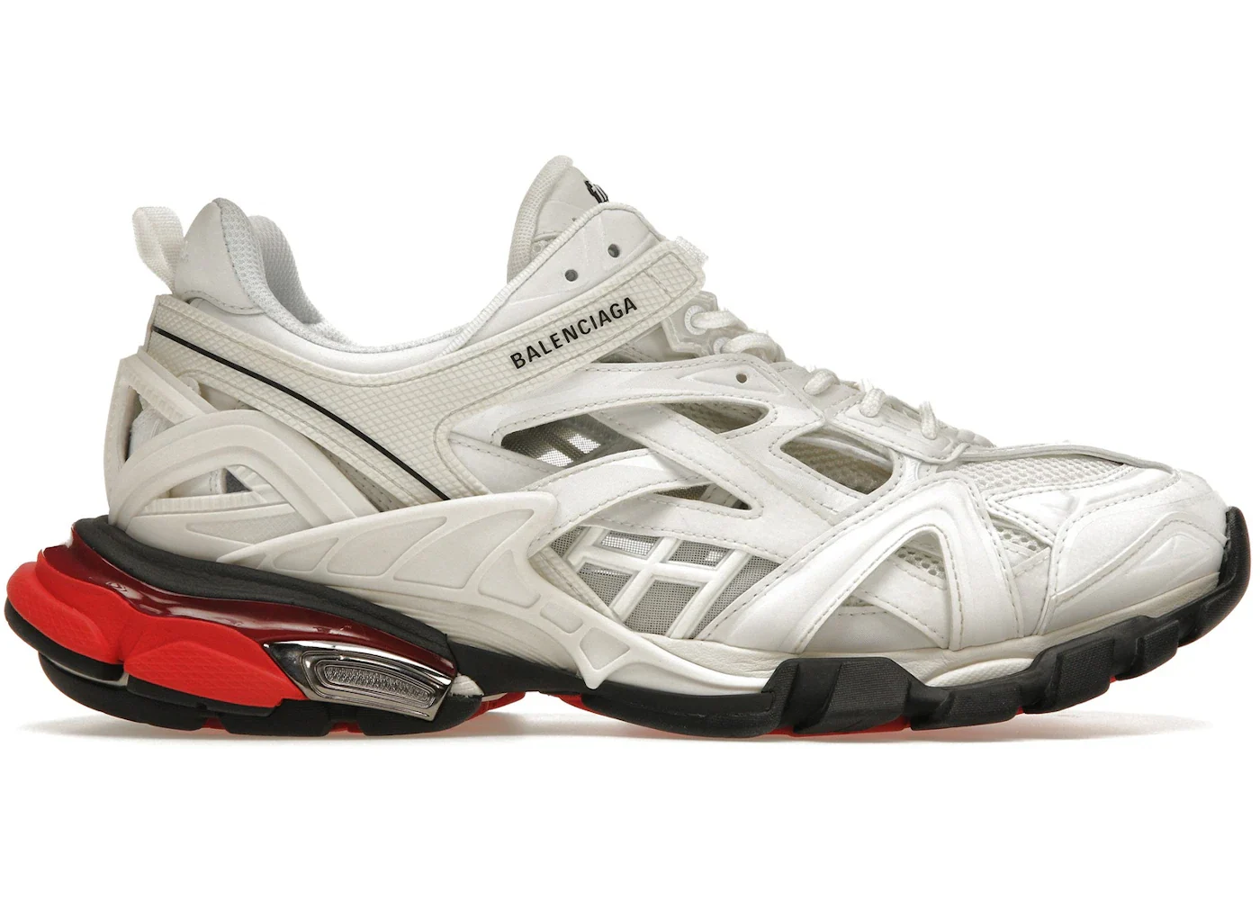 Balenciaga Track.2 White Red Black sneaker