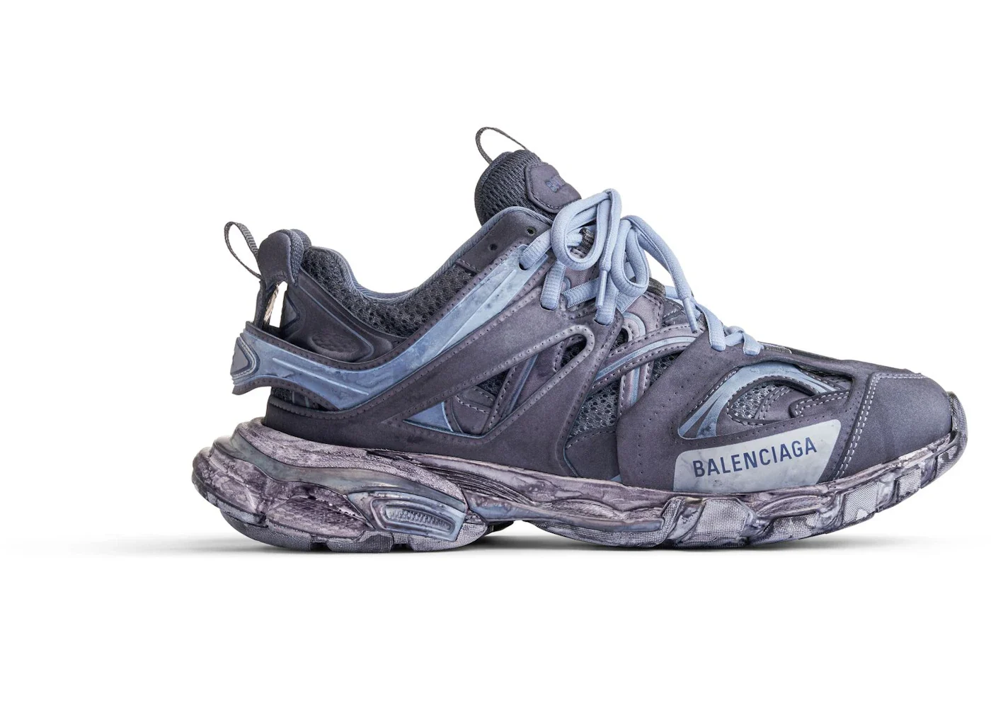 Balenciaga Track Faded Blue Purple Light Blue sneaker