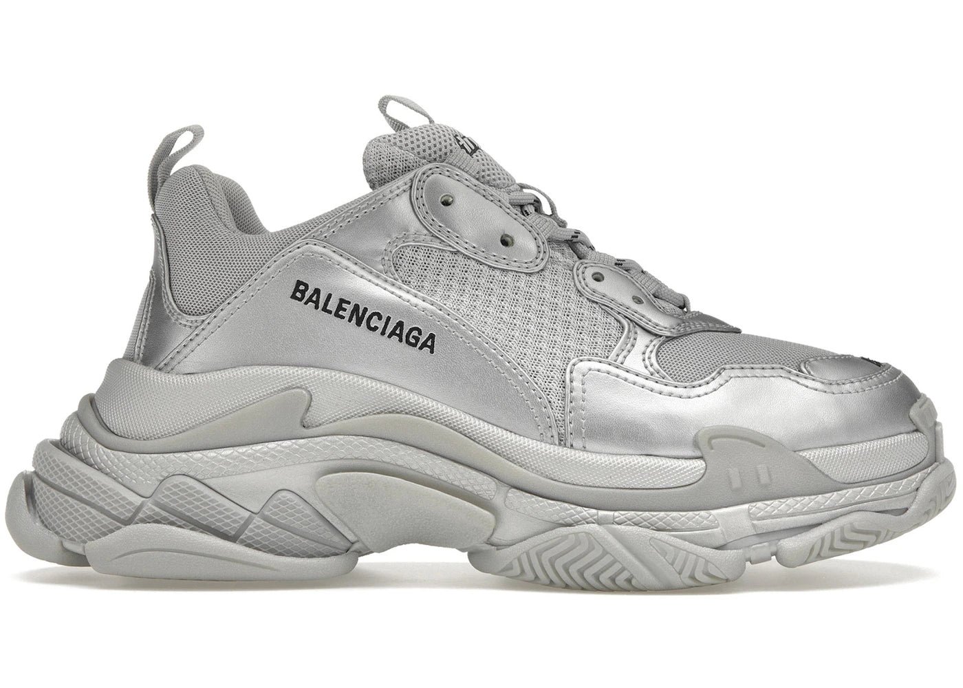 Balenciaga Triple S Silver sneaker