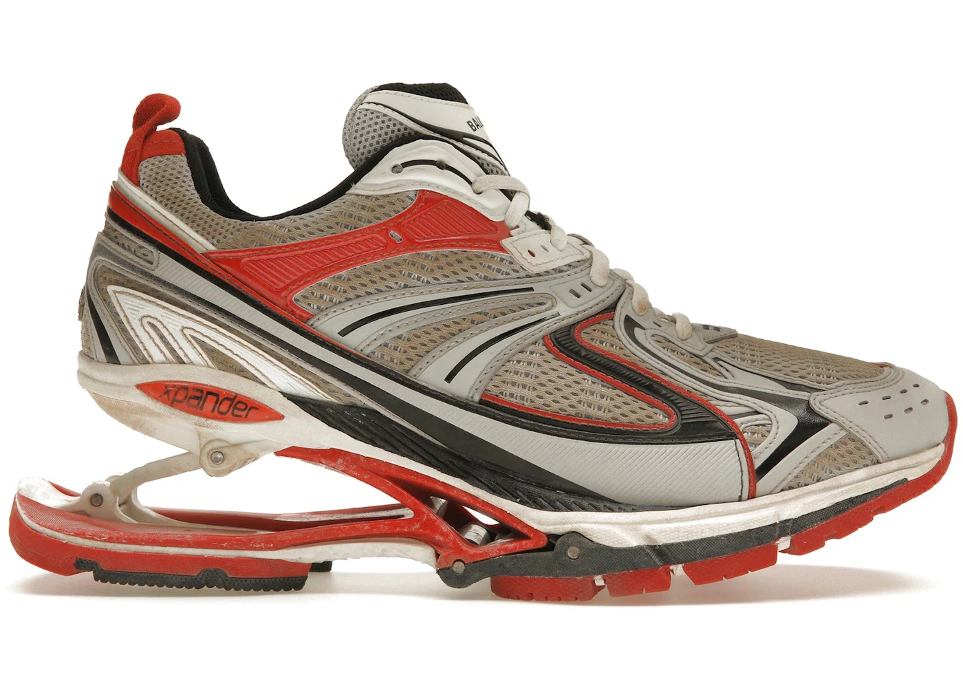 Balenciaga X-Pander Burgundy White / Orange sneaker