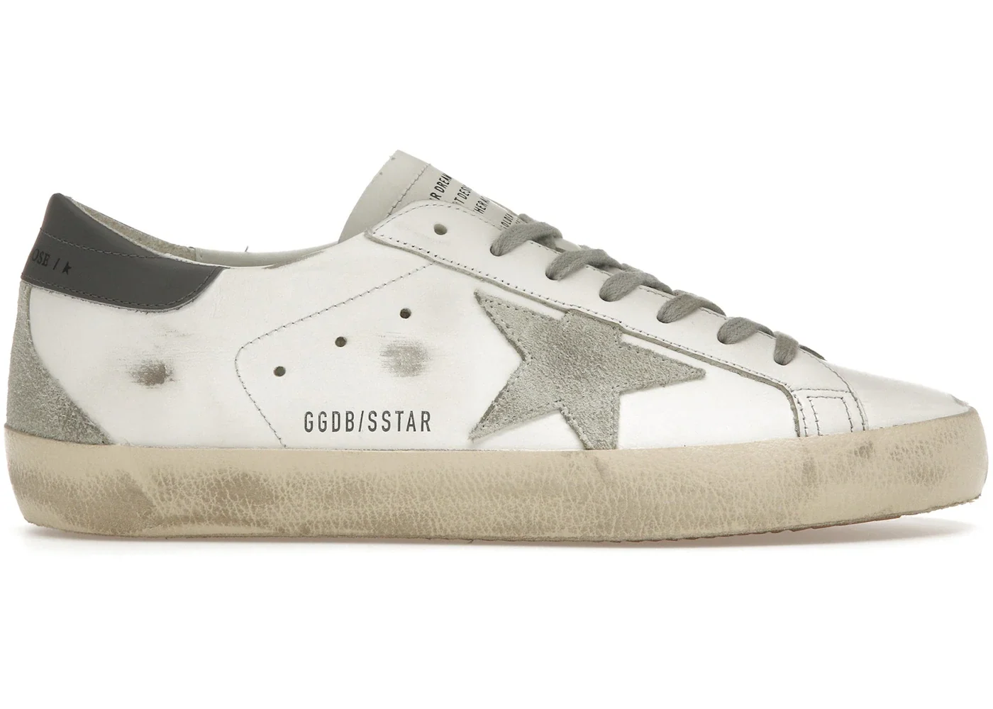 Golden Goose Super-Star White Grey sneaker