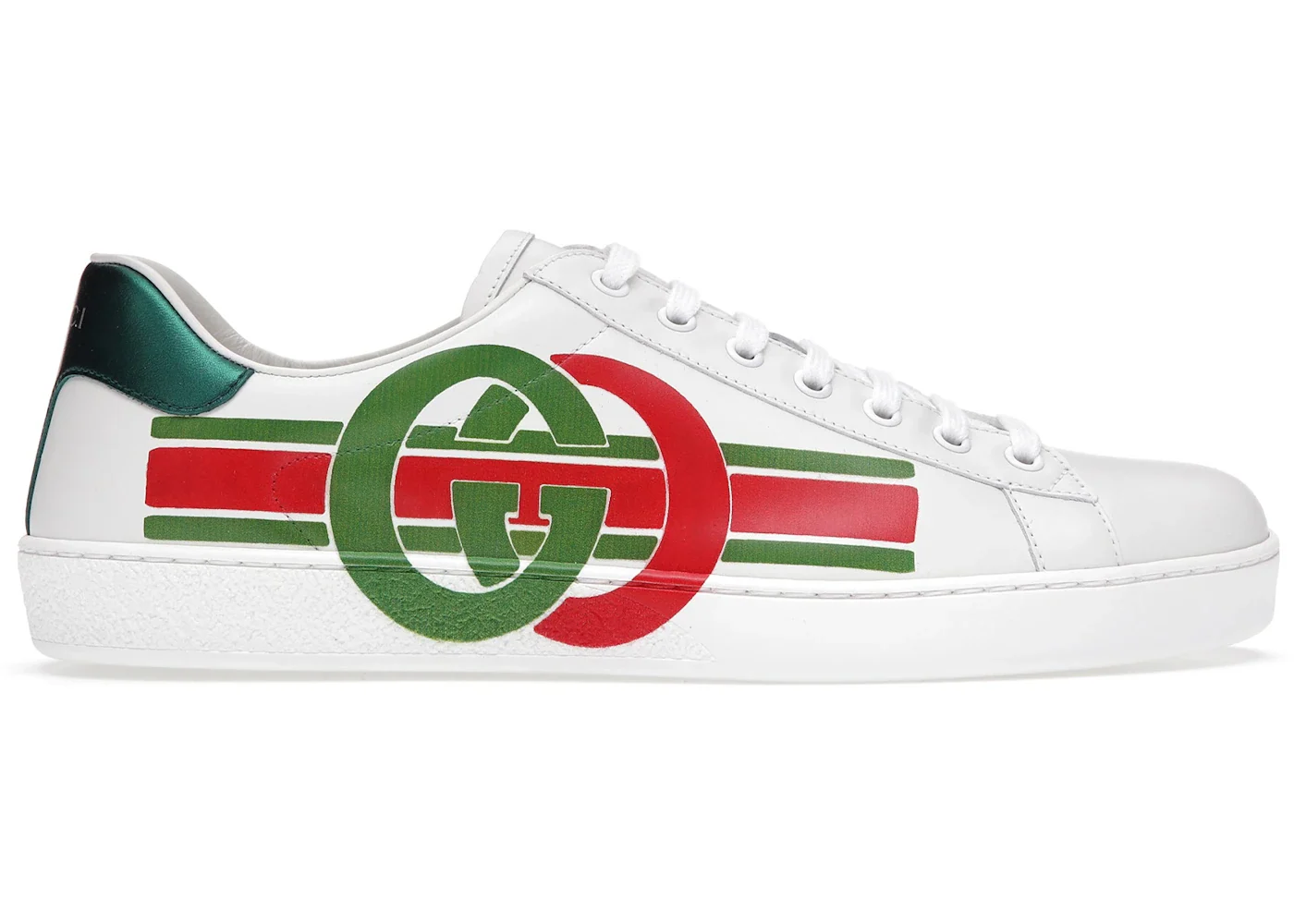 Gucci Ace Interlocking G White / Green / Red sneaker