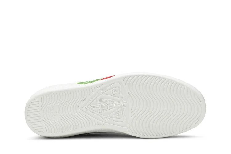 Gucci Ace Interlocking G White / Green / Red sneaker, foto 4