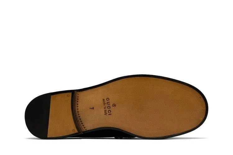 Gucci Cara Logo Snaffle Loafer Black sneaker, foto 4