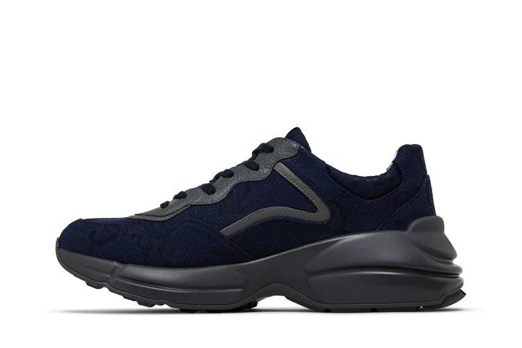 Gucci Rhyton Blue Maxi GG Supreme sneaker, foto 3