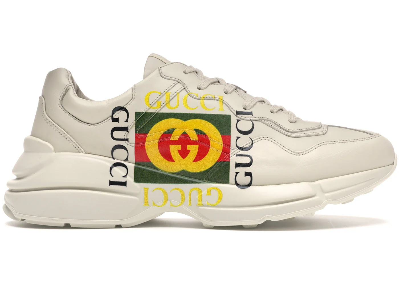 Gucci Rhyton Logo Ivory sneaker
