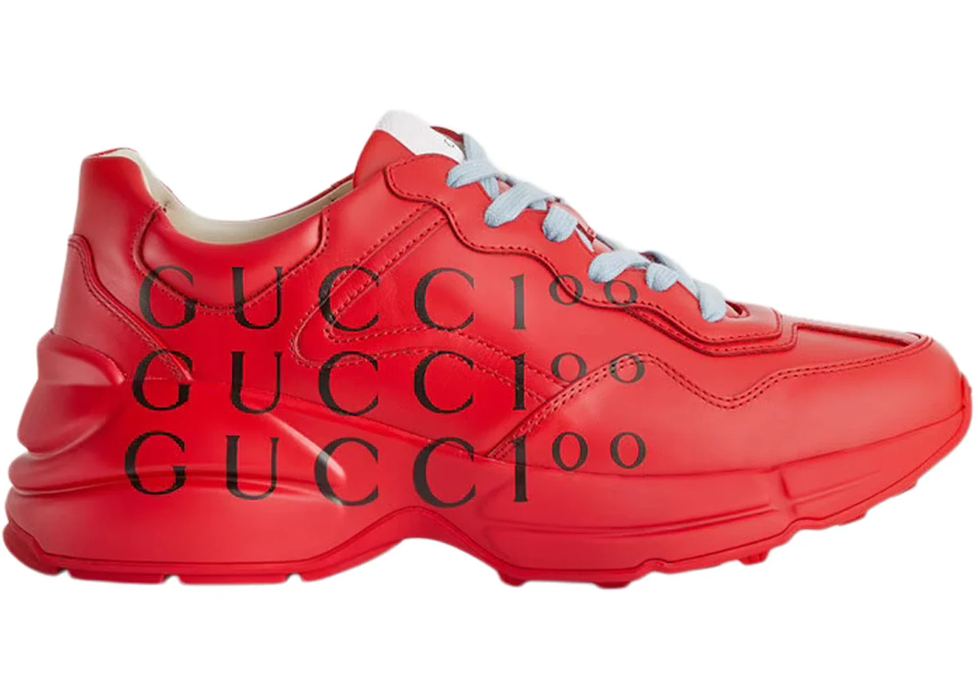 Gucci Rython 100 Red Black sneaker