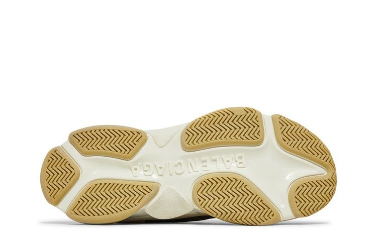 Gucci x Balenciaga The Hacker Project Triple S Beige Green Yellow Ebony / Blue sneaker, foto 4