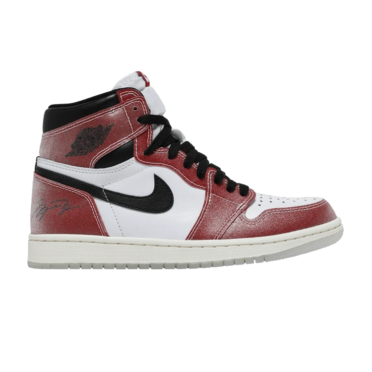 Jordan 1 Retro High Trophy Room Chicago (Friends and Family) (W/ Blue Laces) WHITE / VARSITY RED-SAIL-BLACK sneaker