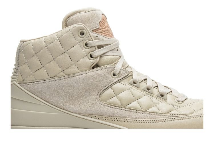 Jordan 2 Retro Just Don Beach Metallic Gold-University Red sneaker, foto 2