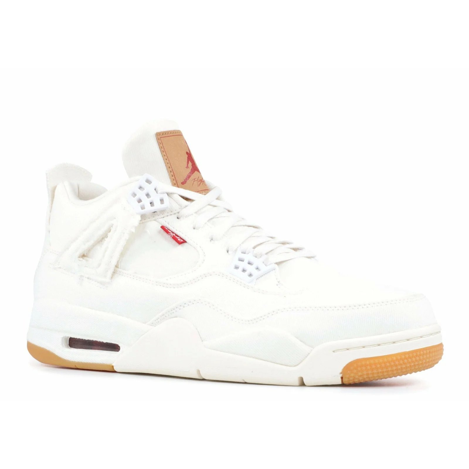 Levis X Air Jordan 4 Retro 'White Denim' (2018) White-White sneaker, foto 2