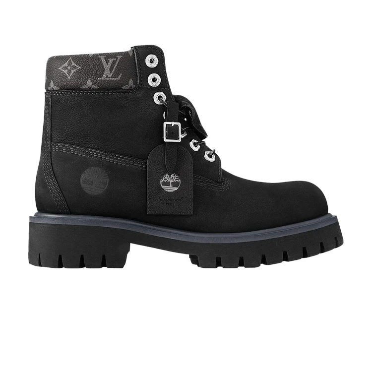 Louis Vuitton Timberland 6" Ankle Boot Black