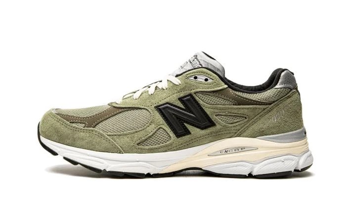 New Balance 990 V3 JJJJound Olive Olive Green / Grey / White sneaker