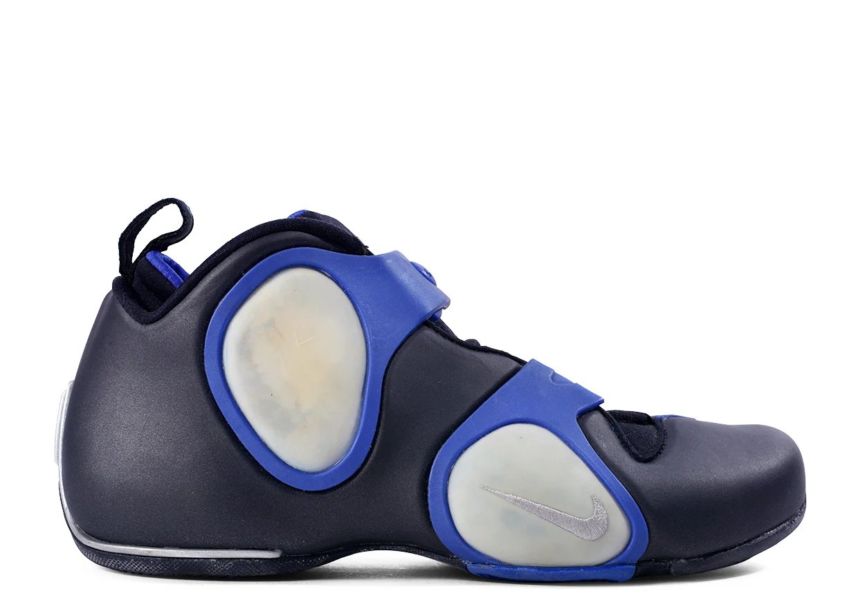Nike Air Flightposite 3 'Kevin Garnett - Black Blue' (Sample) (2001) Metallic Silver-Royal Blue-Allure sneaker