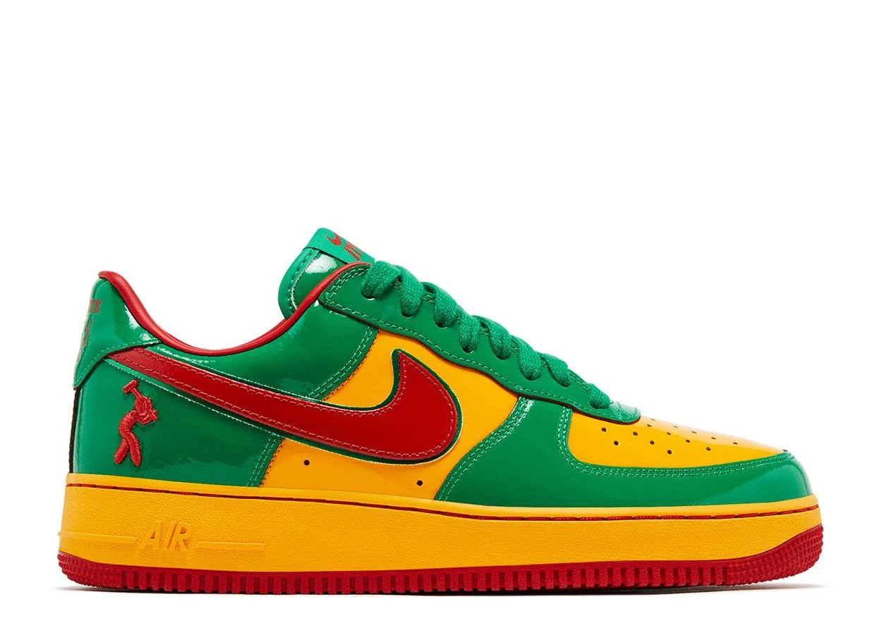 Nike Air Force 1 "Concrete Boyz Lucky Green" Mystic Red sneaker