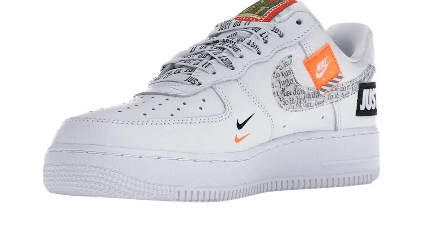 Nike Air Force 1 Low Just Do It Pack White/Black White-Black-Total Orange sneaker, foto 2