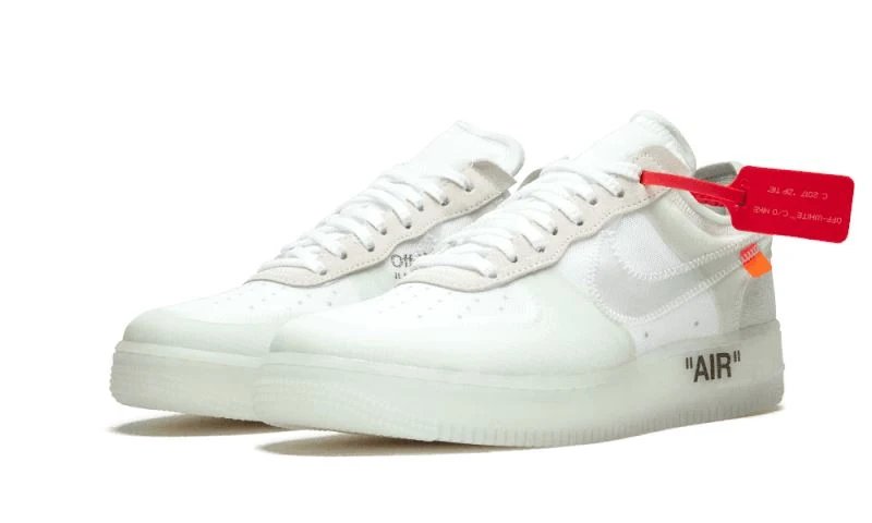 Nike Air Force 1 Low Off-White "The Ten" White-Sail sneaker, foto 2