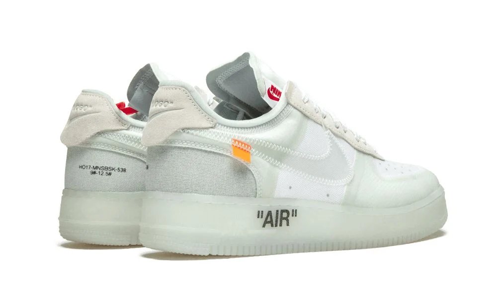 Nike Air Force 1 Low Off-White "The Ten" White-Sail sneaker, foto 3