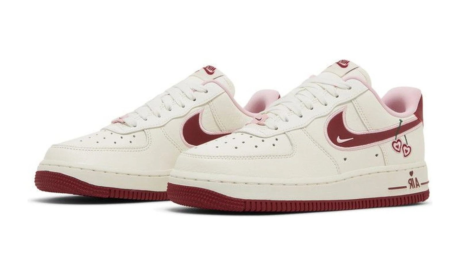 Nike Air Force 1 Low Valentine's Day (2023) Picante Red / Pink Spell / White sneaker, foto 2