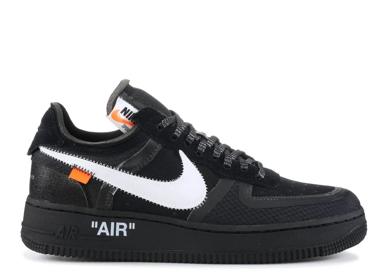 Nike Air Force 1 Low x Off-White "Black" White-Cone-Black sneaker