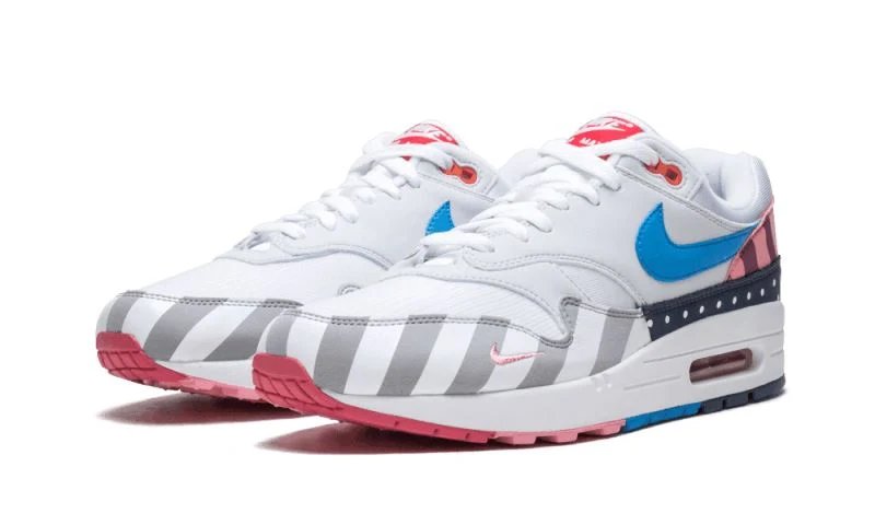 Nike Air Max 1 Parra (2018) White / Multi-Color sneaker, foto 2