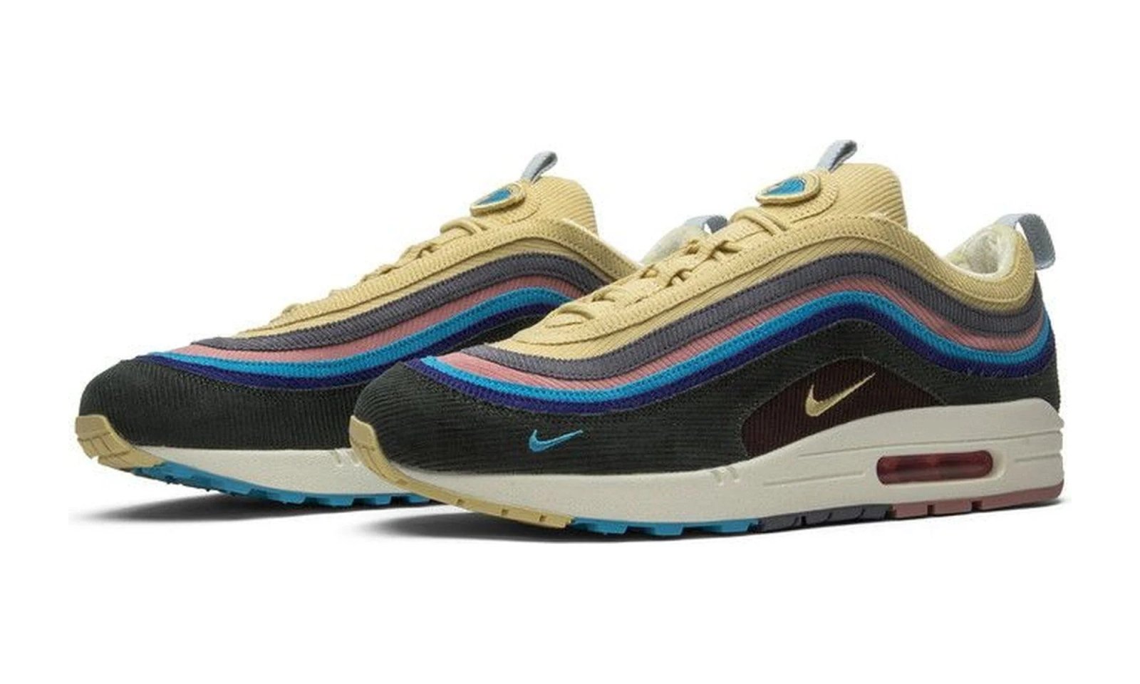 Nike Air Max 97/1 Sean Wotherspoon Light Blue Fury / Lemon Wash sneaker, foto 2