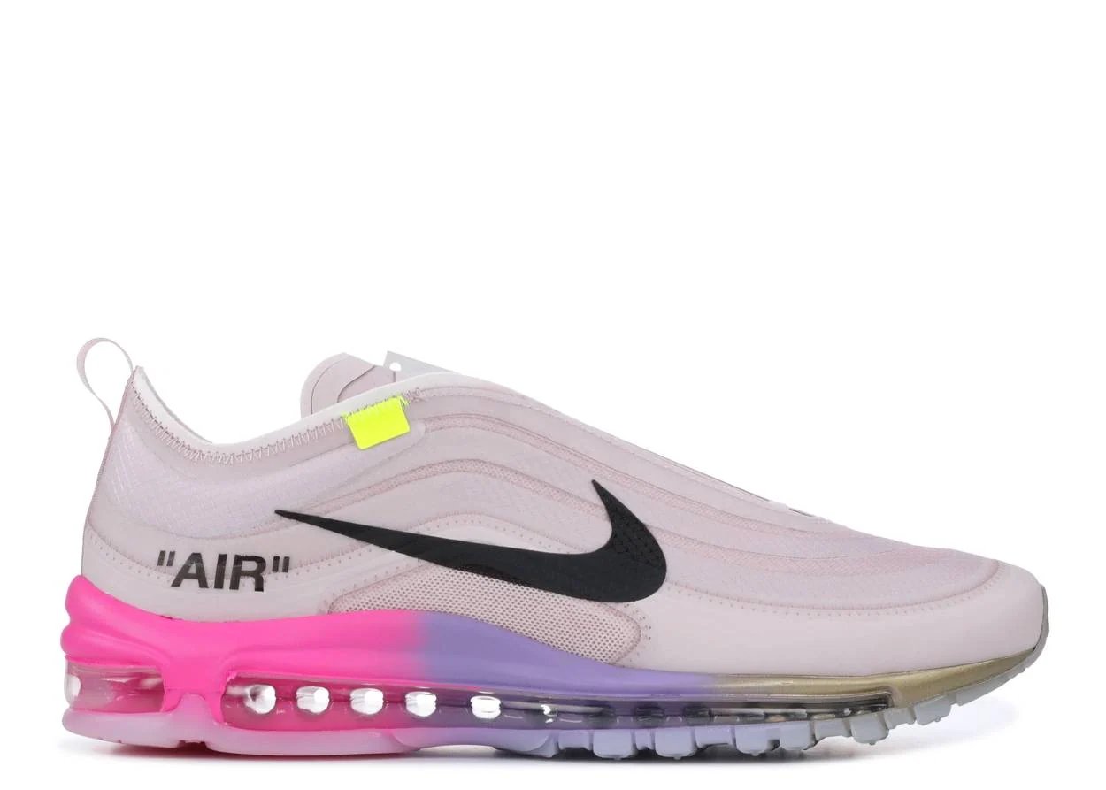 Nike Air Max 97 Og x Off White x Serena Williams "Queen" Elemental Rose / Barely Rose-Black-White sneaker