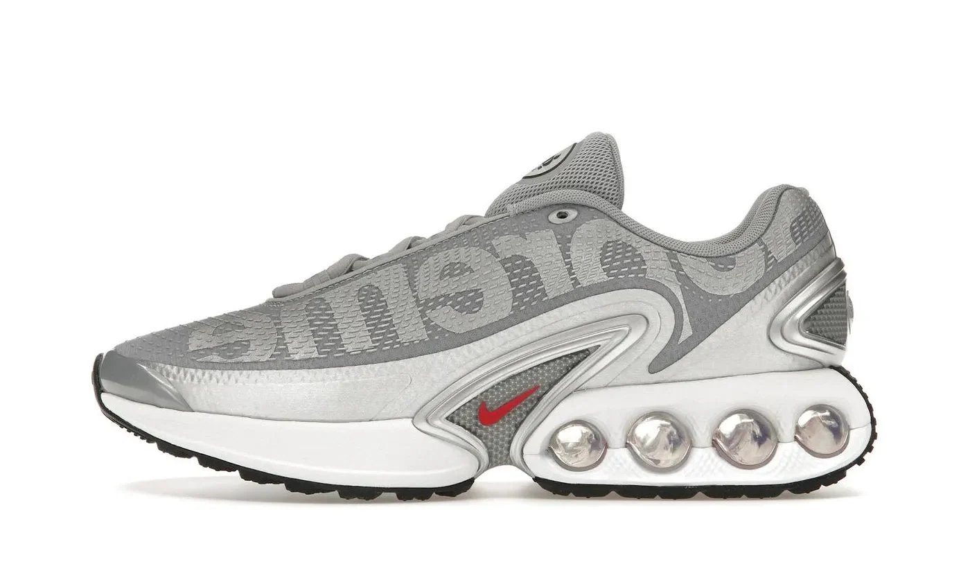 Nike Air Max Dn Supreme Silver Bullet (Friends & Family) Metallic Silver / University Red-White sneaker