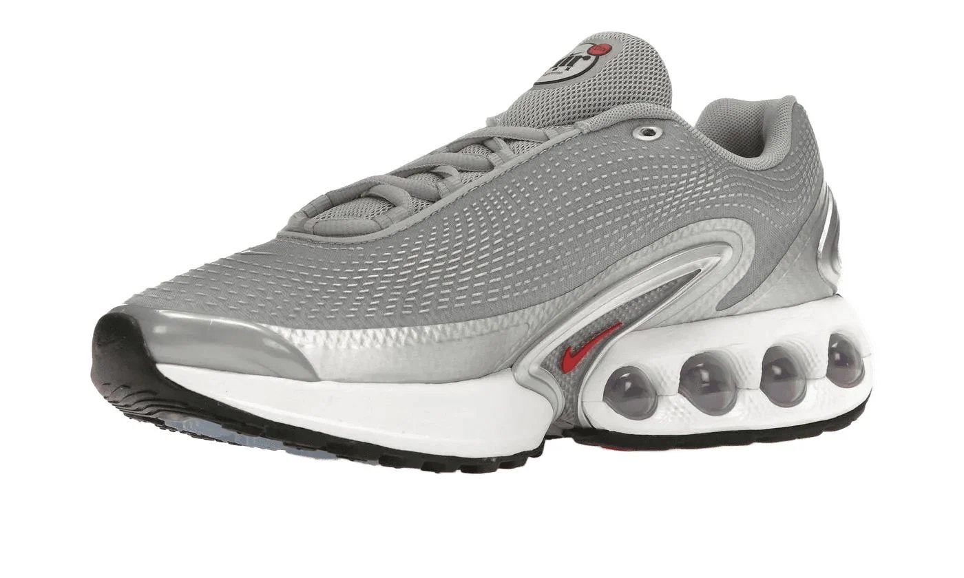 Nike Air Max Dn Supreme Silver Bullet (Friends & Family) Metallic Silver / University Red-White sneaker, foto 2