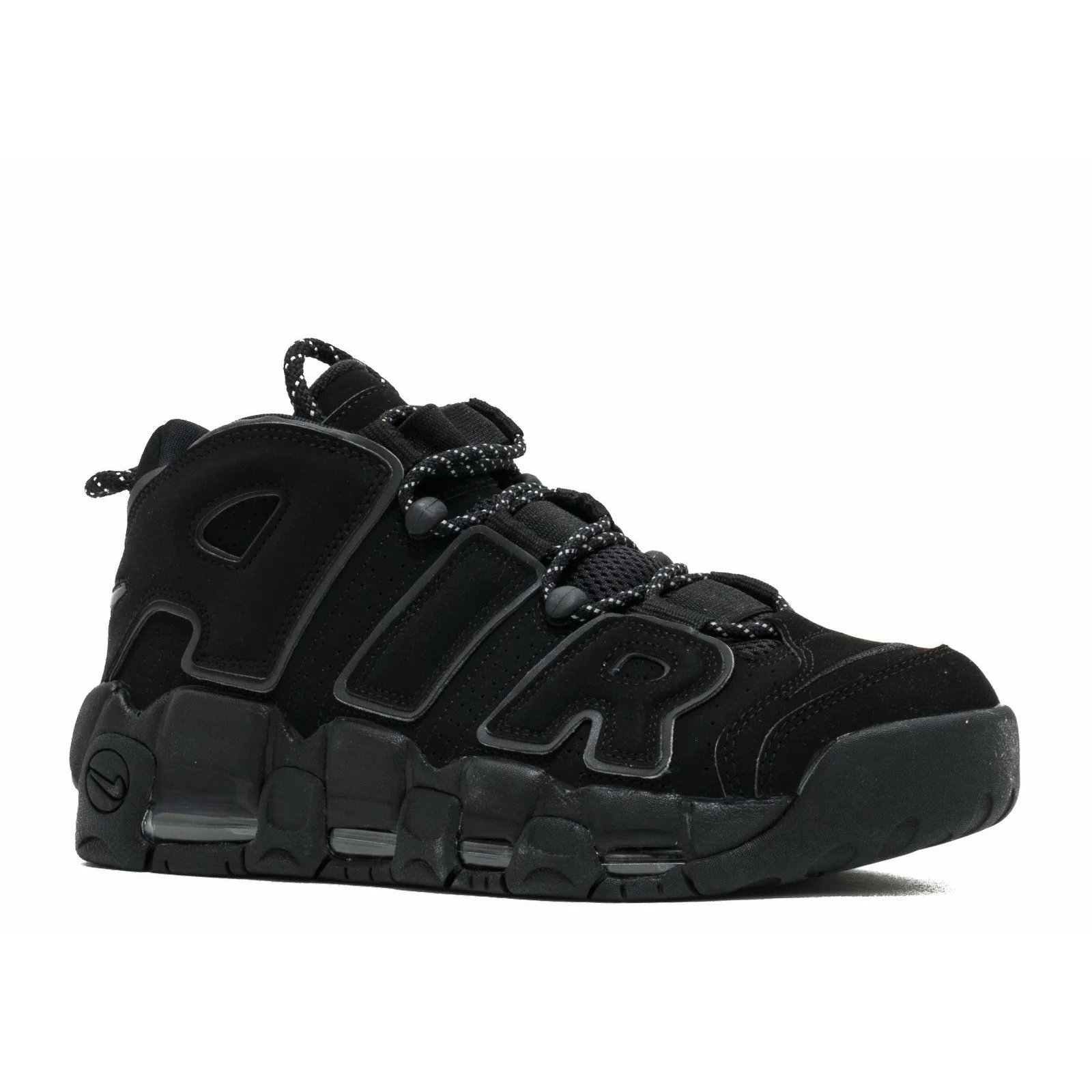 Nike Air More Uptempo 'Reflective' (2017) Black / Black-Black sneaker, foto 2