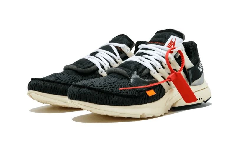Nike Air Presto Off-White "The Ten" Black / Black-Muslin sneaker, foto 2