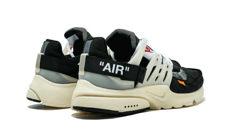 Nike Air Presto Off-White "The Ten" Black / Black-Muslin sneaker, foto 3