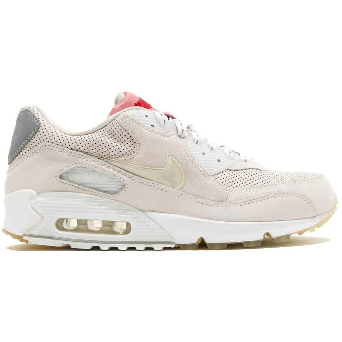 Nike Dizzee Rascal X Air Max 90 Premium 'Tongue N Cheek' (signed box) (2009) White / Clear-Metallic Silver-Chalk sneaker