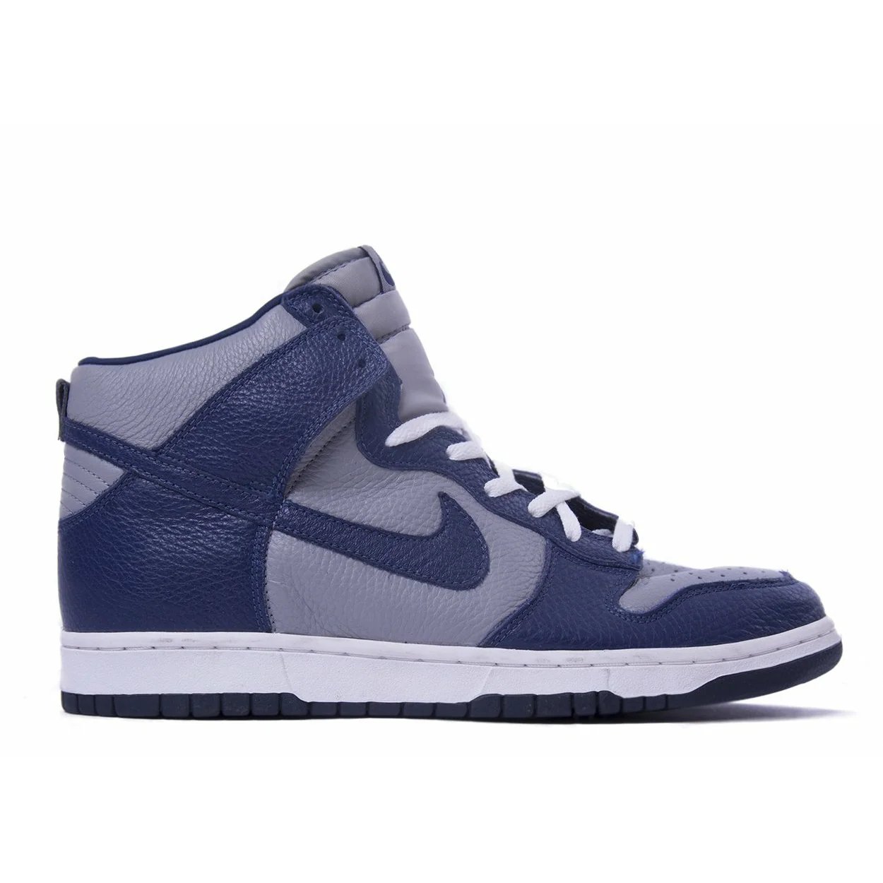 Nike Dunk High (2000) Medium Grey / Midnight Navy sneaker