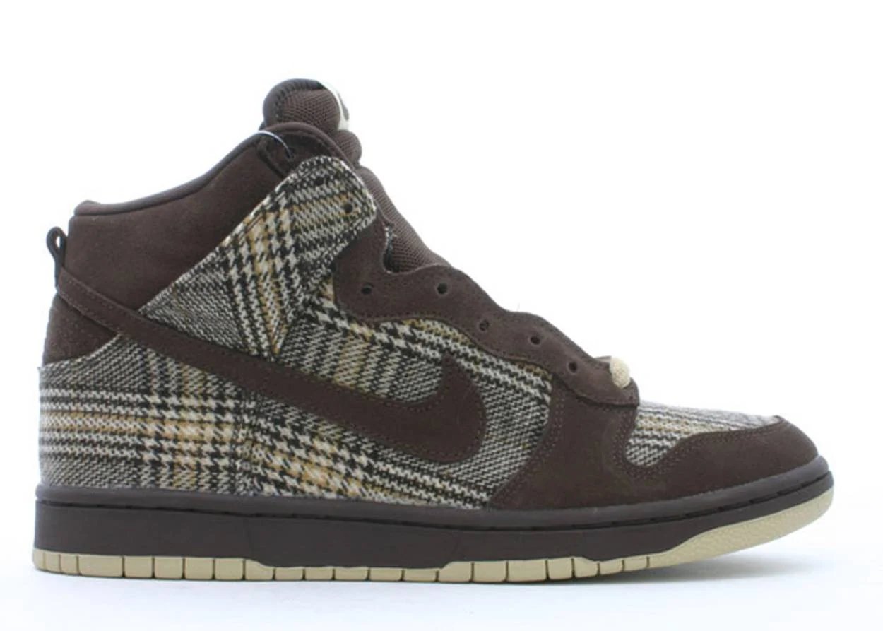 Nike Dunk High Pro Sb "Tweed" Baroque Brown sneaker