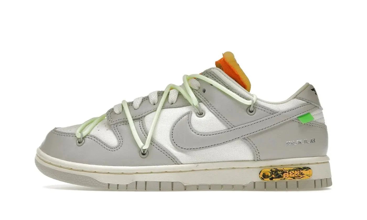 Nike Dunk Low Off-White Lot 43 Sail / Neutral Grey-Barely Volt sneaker