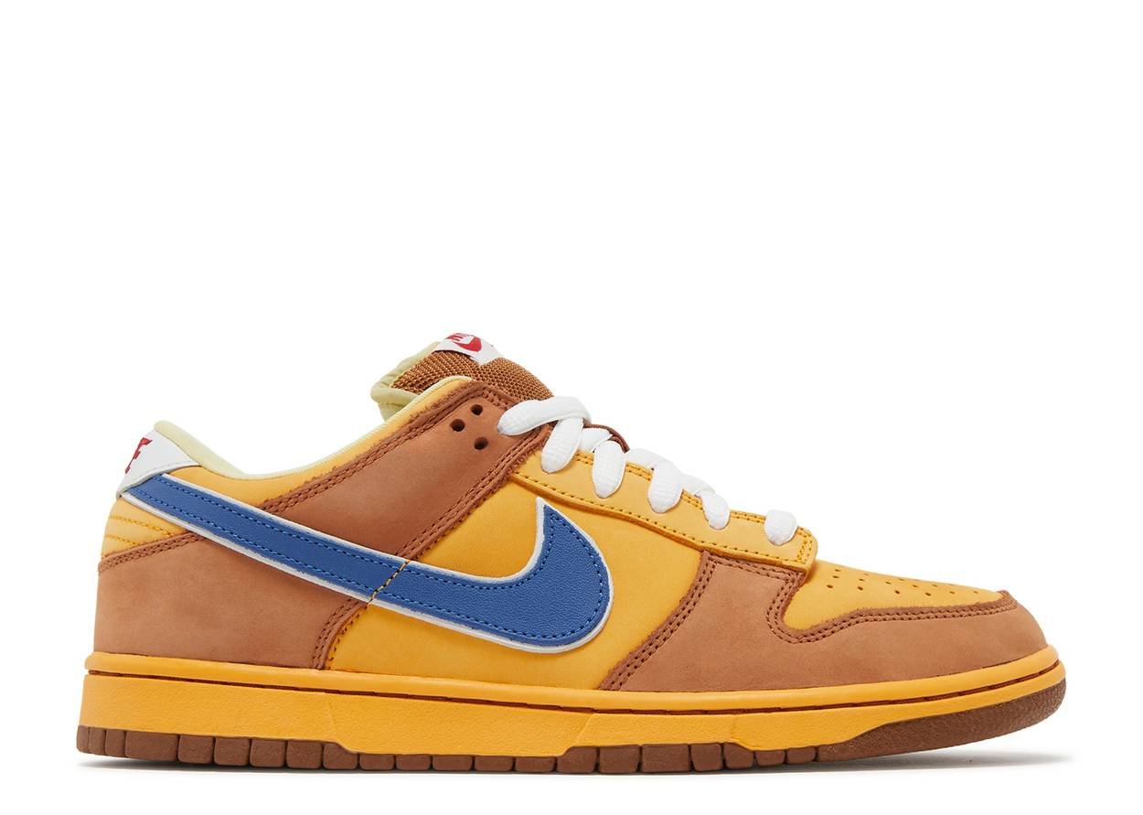 Nike Dunk Low Sb Premium "Newcastle" Gold / Atlantic Blue sneaker