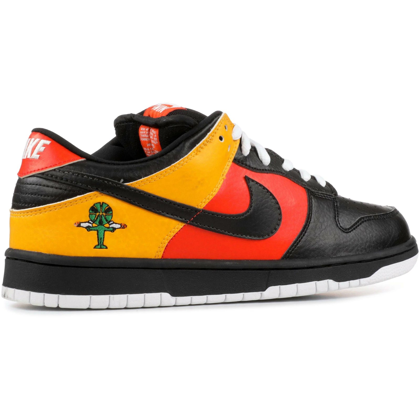 Nike Dunk SB Low Pro 'Raygun' Orange Flash / Black-Black sneaker, foto 3