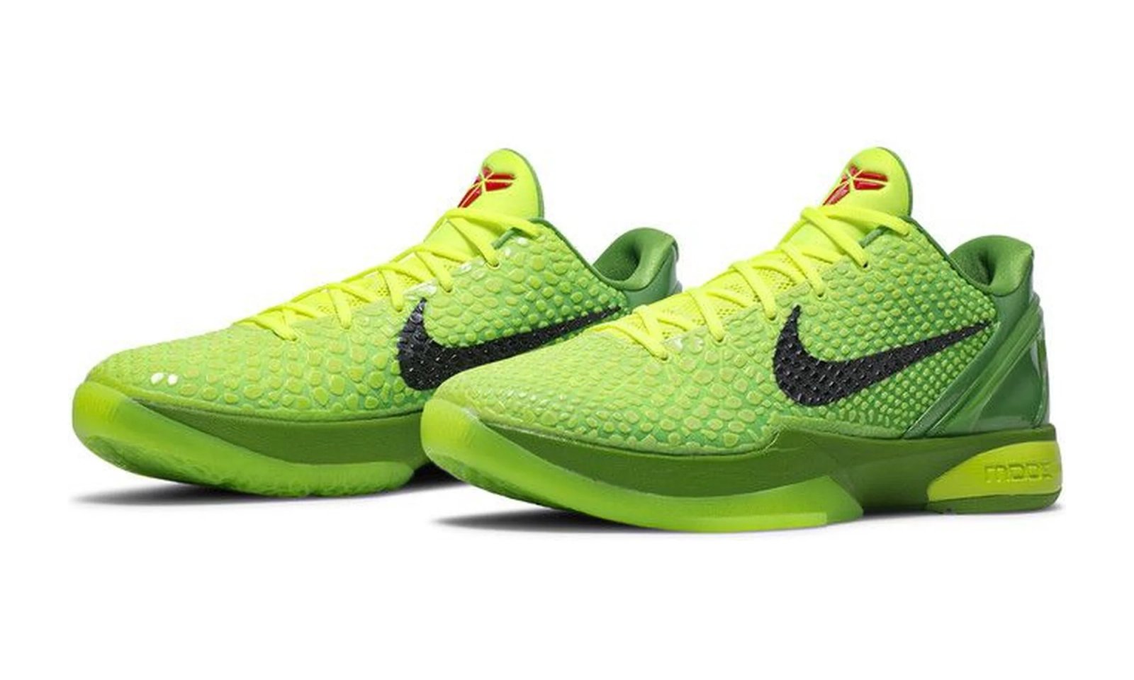 Nike Kobe 6 Protro Grinch (2020) Black / University Gold-White-Court Purple sneaker, foto 2