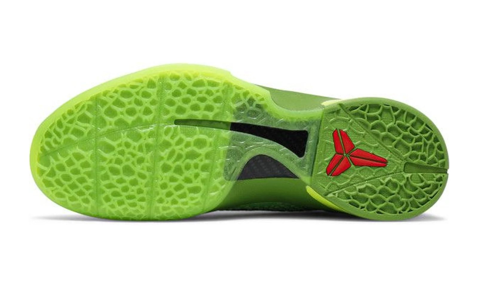 Nike Kobe 6 Protro Grinch (2020) Black / University Gold-White-Court Purple sneaker, foto 4