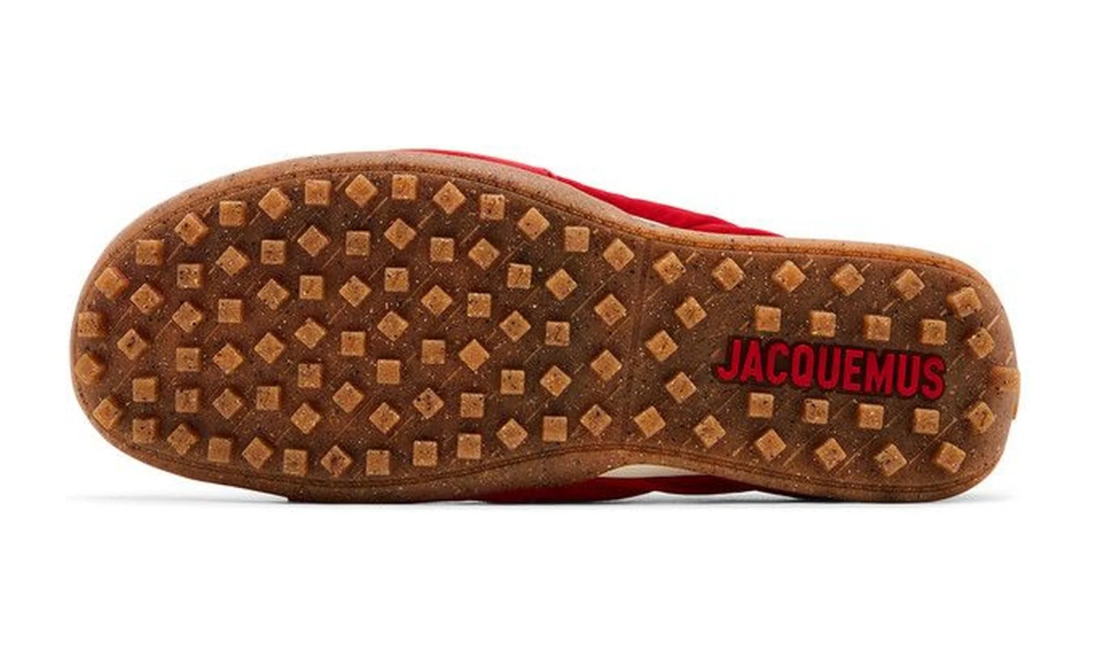 Nike Moon Shoe SP Jacquemus University Red Cashmere / Bicycle Yellow / Gum Light Brown / Storm Blue / Hydrogen Blue sneaker, foto 4