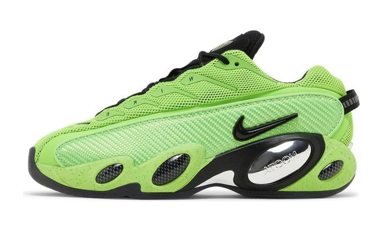 Nike NOCTA Glide Drake Slime Green Metallic Silver / Black sneaker