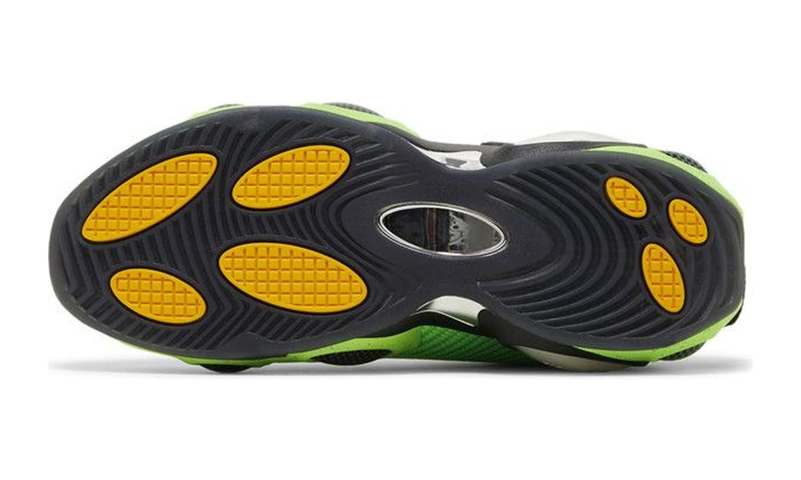 Nike NOCTA Glide Drake Slime Green Metallic Silver / Black sneaker, foto 4