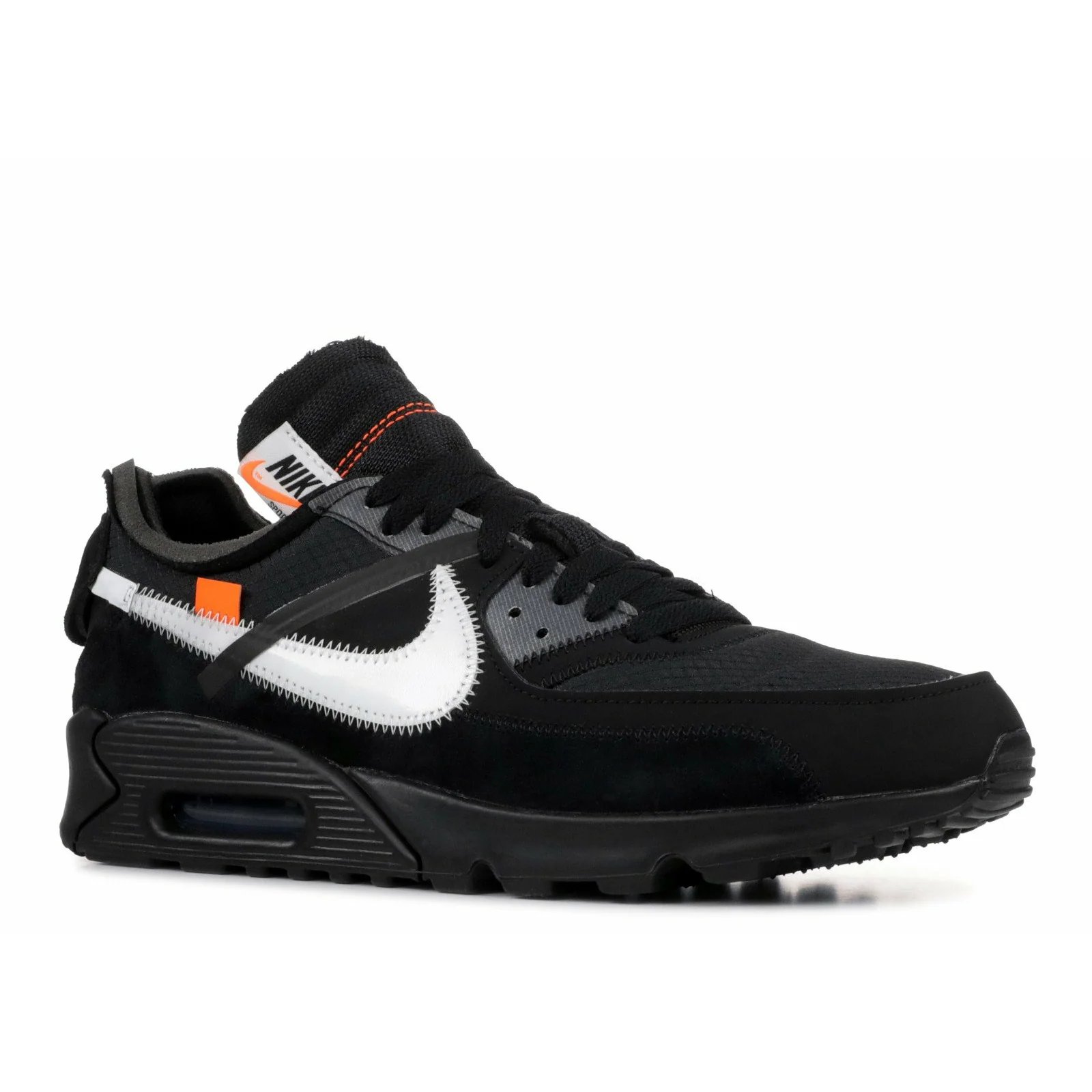 Nike Off-White X Air Max 90 2.0 'Black' (2019) Cone sneaker, foto 2