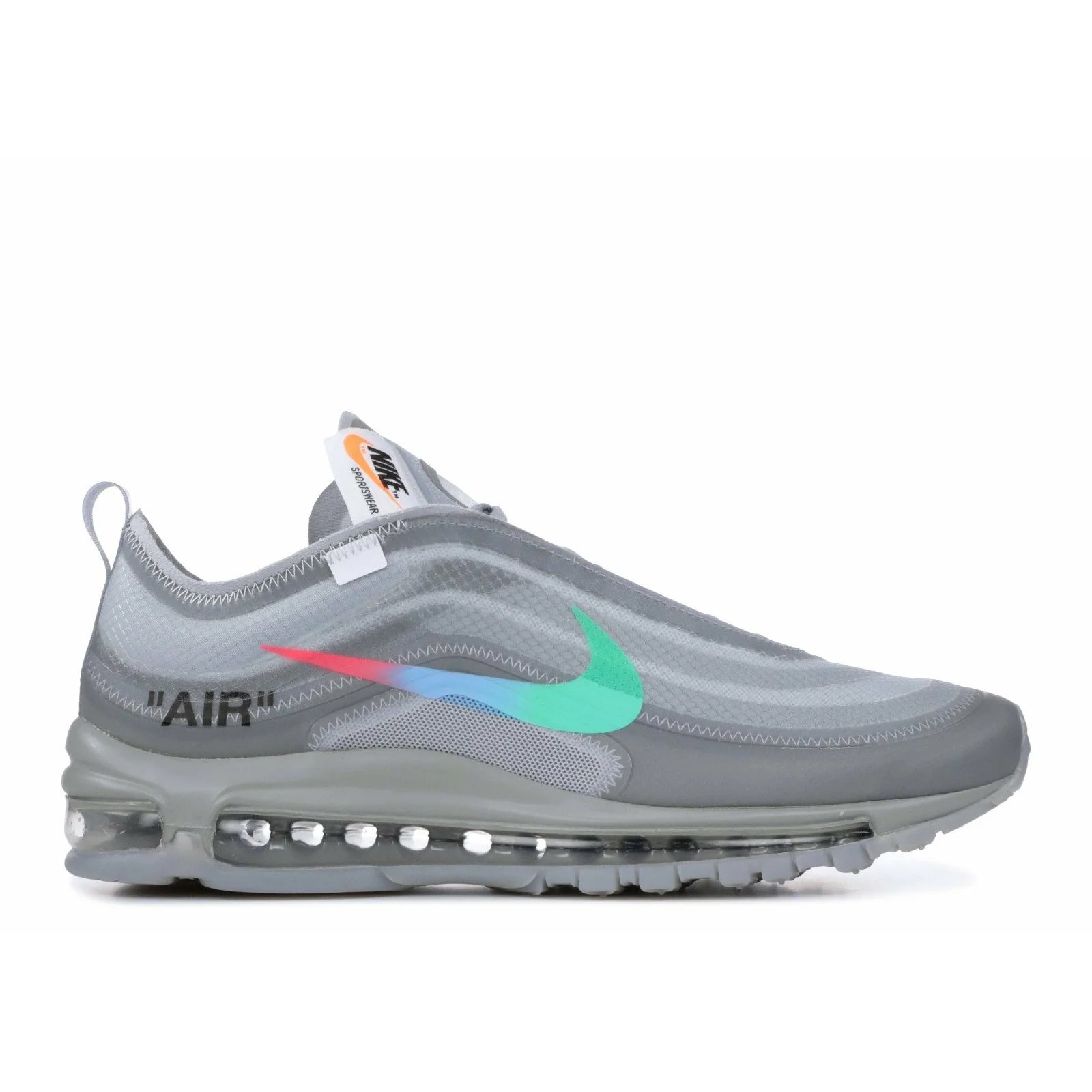 Nike Off-White X Air Max 97 OG 'Menta' (2018) Menta-Wolf-Grey-White sneaker