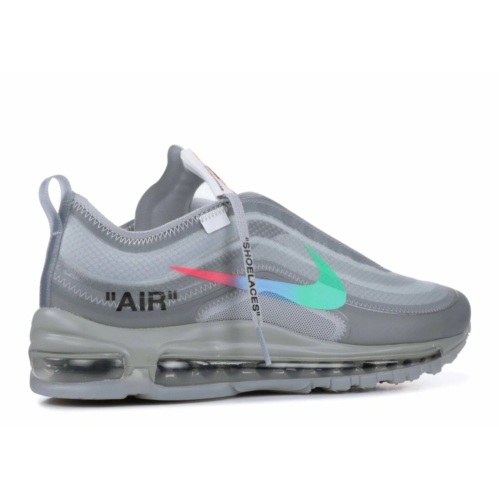 Nike Off-White X Air Max 97 OG 'Menta' (2018) Menta-Wolf-Grey-White sneaker, foto 2