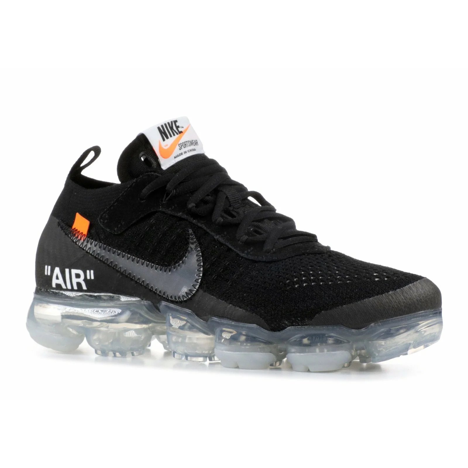 Nike Off-White X Air Vapormax 2.0 'Black' (2018) Total Orange-Clear sneaker, foto 2