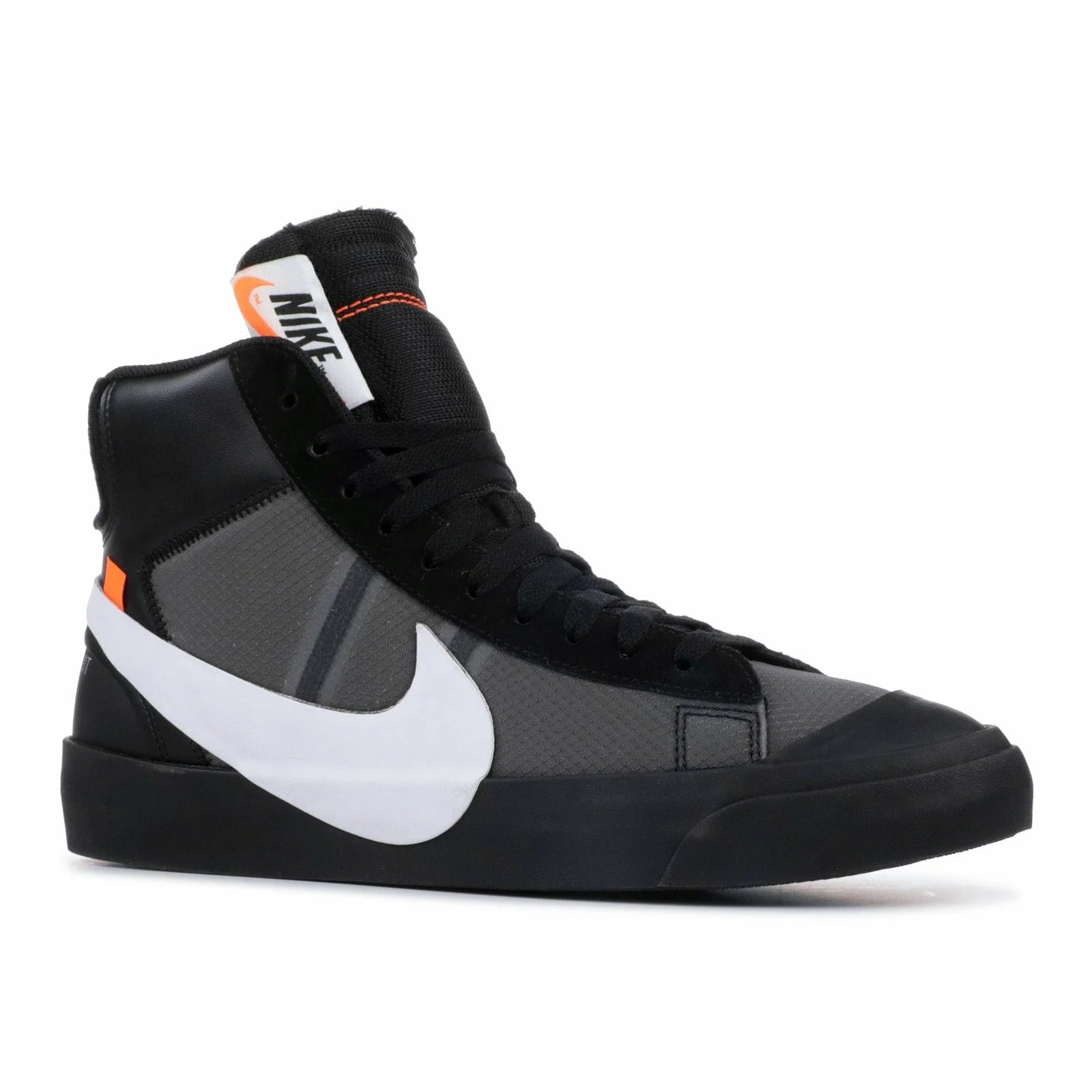 Nike Off-White X Blazer Mid 2.0 'Grim Reaper' Black / White-Cone-Black sneaker, foto 2