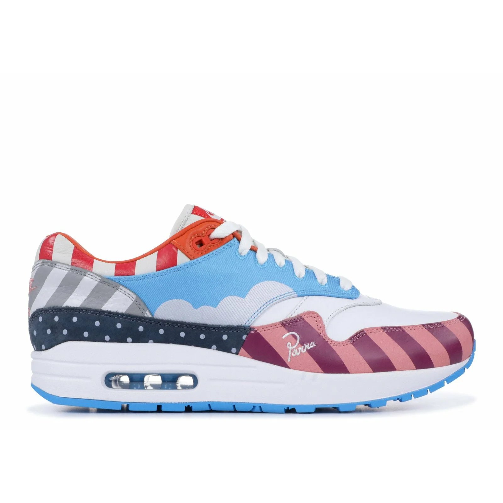 Nike Parra X Air Max 1 Friends Family (2018) White / Multi-Color sneaker